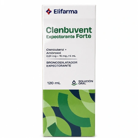 Clenbuvent Expectorante Forte Sol. Oral x 120 ml